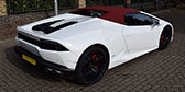 Hire a Lamborghini Huracan